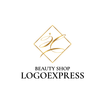 Mockup example of the Haute Beauty logo, number 3
