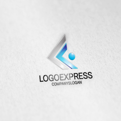 Mockup example of the ArrowSphere Tech logo, number 2