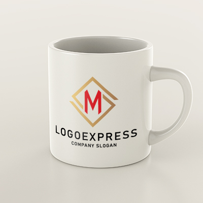 Mockup example of the Matrix M logo, number 4