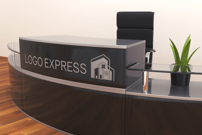 Mockup example of the Logo Maison pour l'Immobilier de Demain logo, number 3