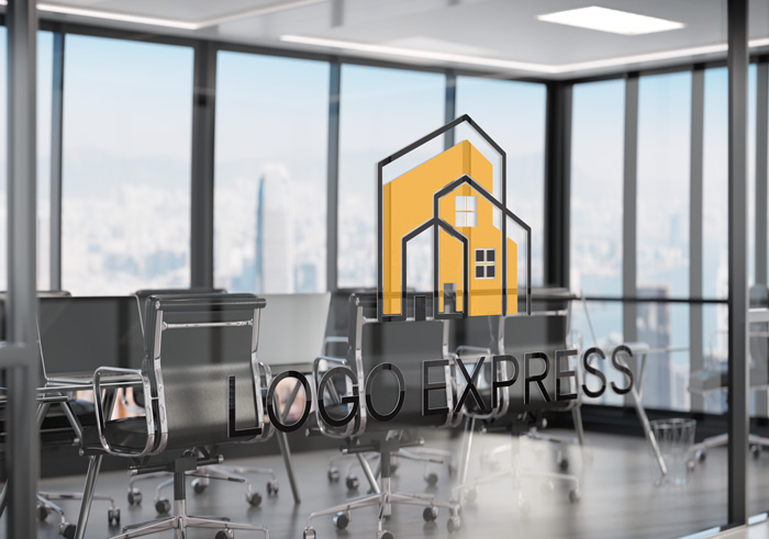 Mockup example of the Logo Maison pour l'Immobilier de Demain logo, number 4