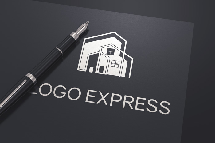 Mockup example of the Logo Maison pour l'Immobilier de Demain logo, number 7