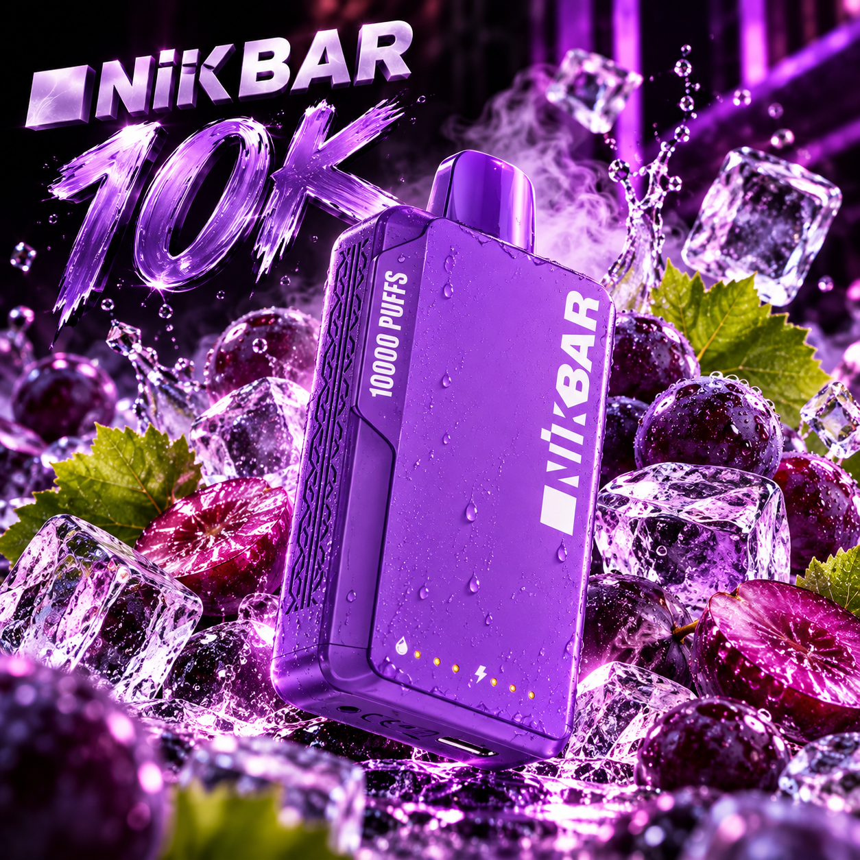 NikBar 10k - Até 10.000 Puffs