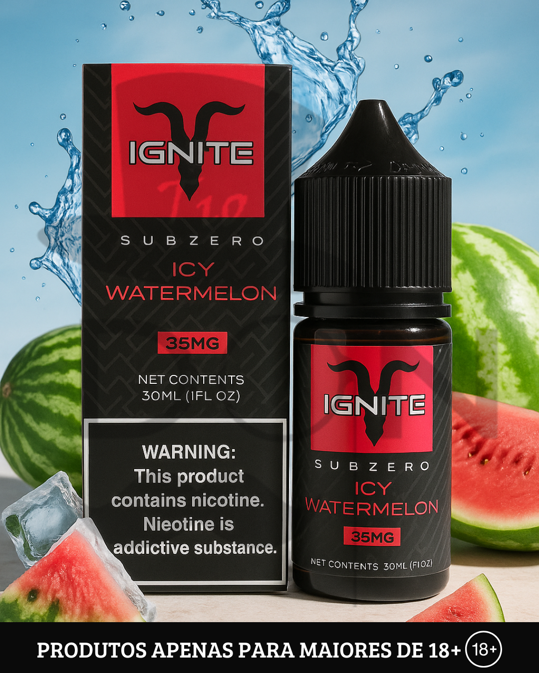 Ignite Juice 35mg 30ml Nicsalt - Sabores