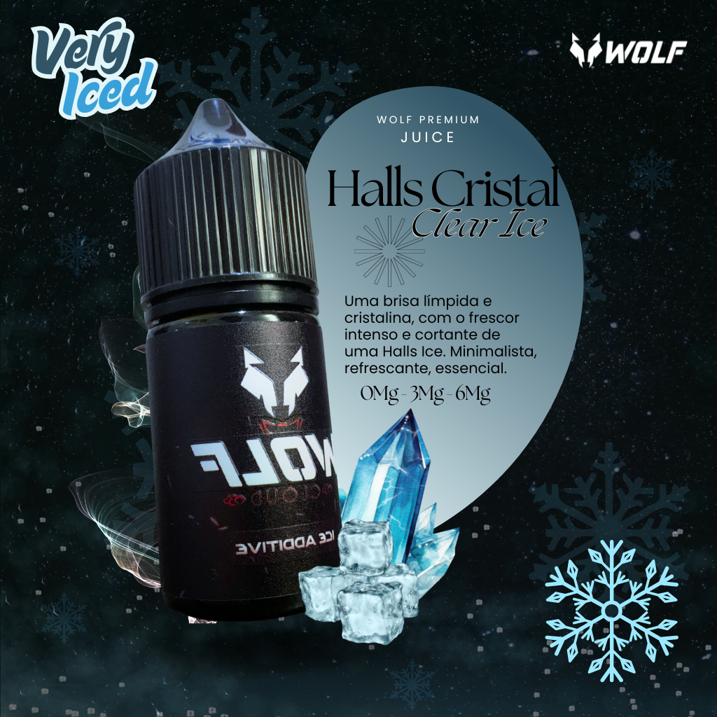Wolf Juice 30ml Premium Ice Additive Freebase