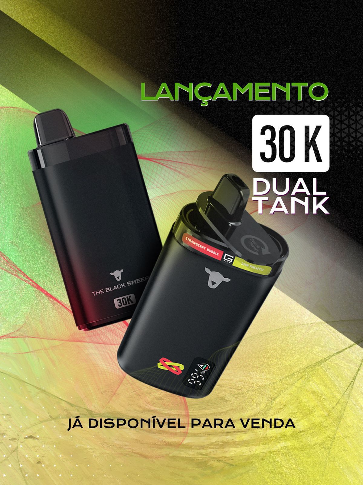 Black Sheep 30.000 Puffs 2 Sabores