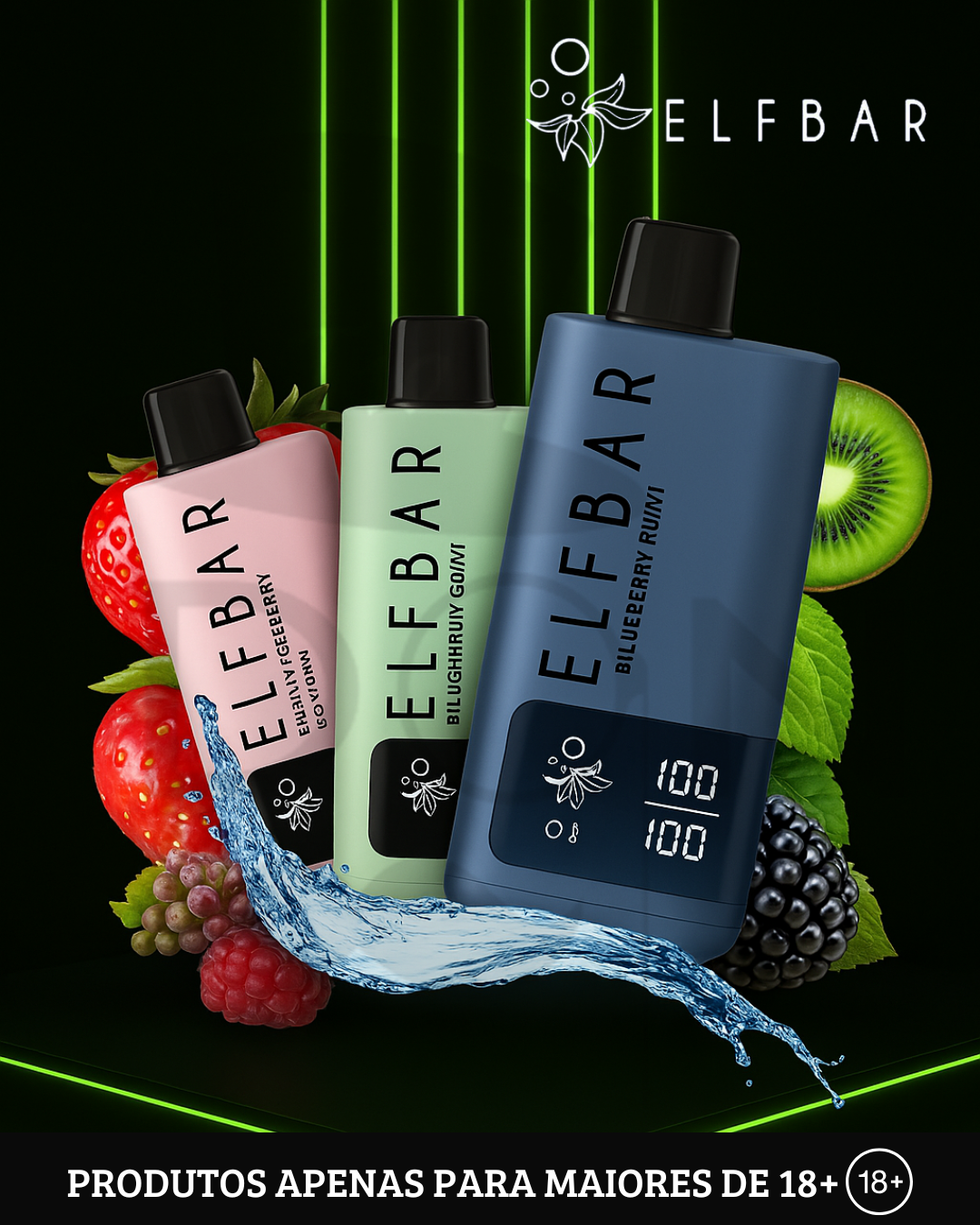 Elfbar 30.000 Puffs - Sabores