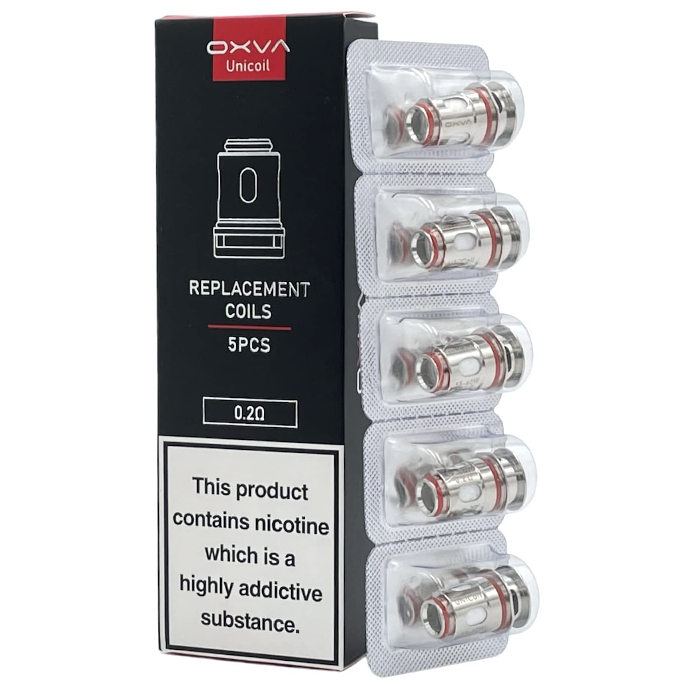 Oxva Replacement UniCoil Coil Mesh Origin X 0.2 Ohm UND