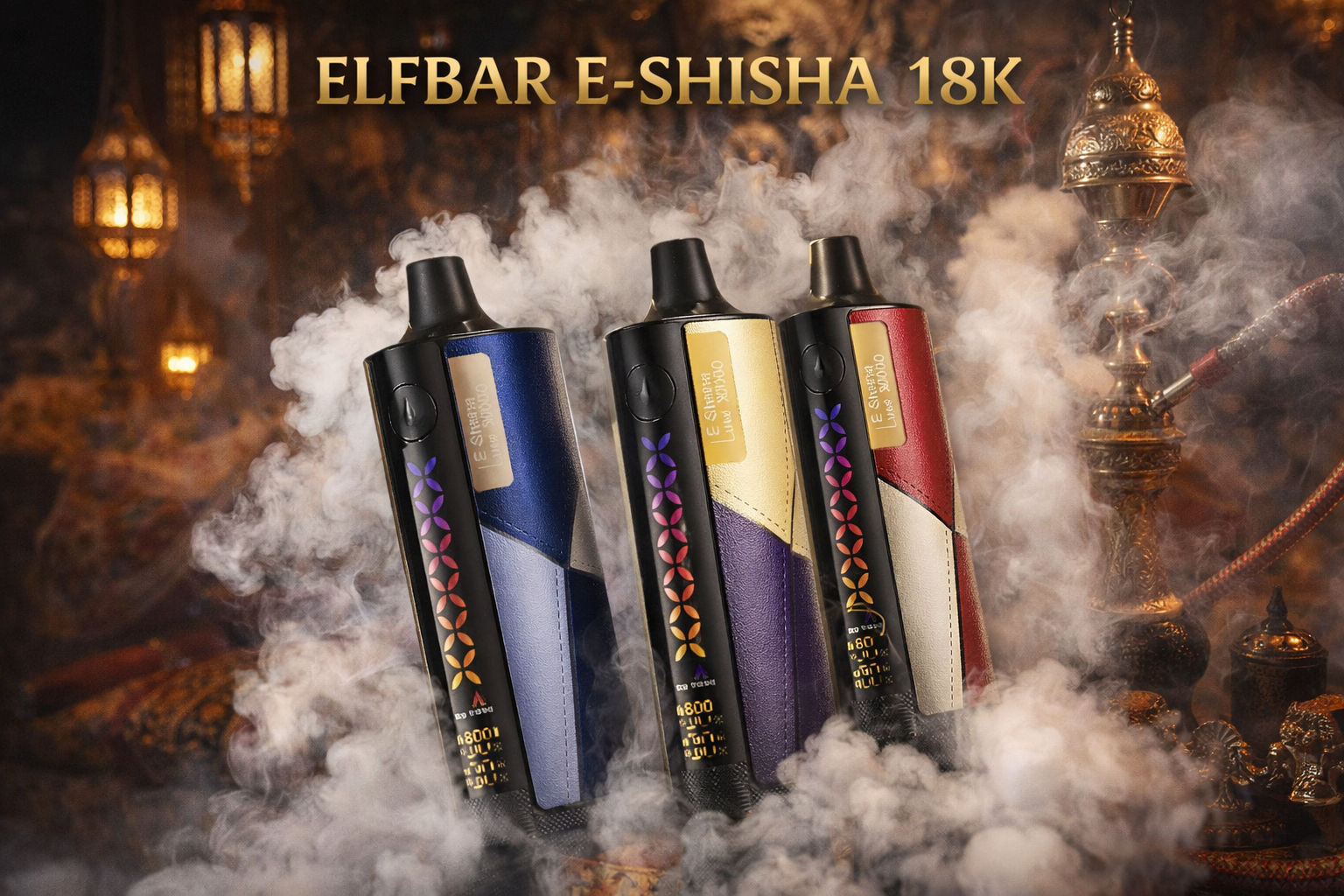 Elfbar E-Shisha 18k Narguilé Eletrônico
