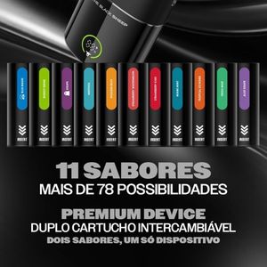 Black Sheep 15k Cartucho REFIL Do kit DUO Mix S/Bateria