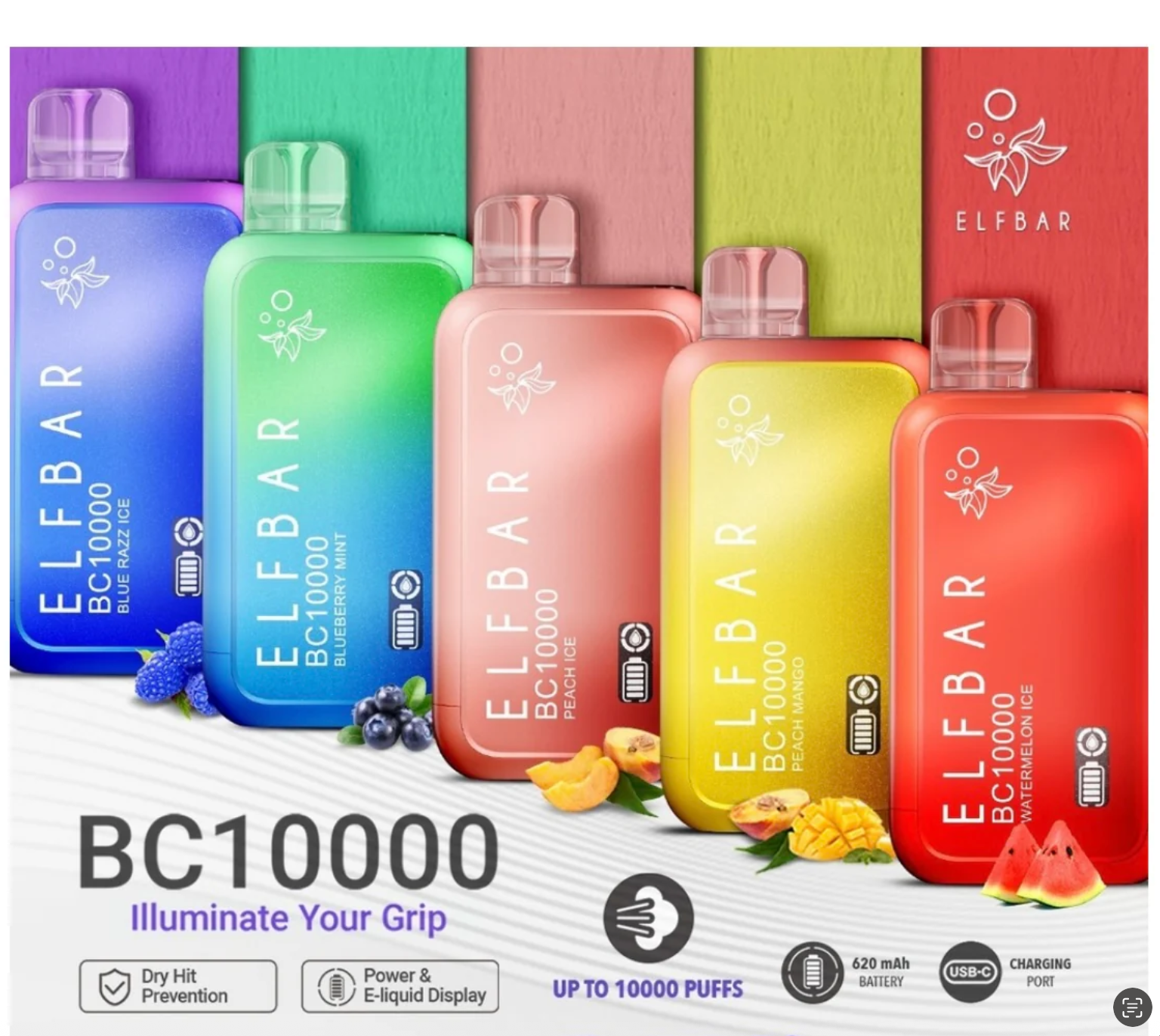 Elfbar BC 10.000 - Sabores