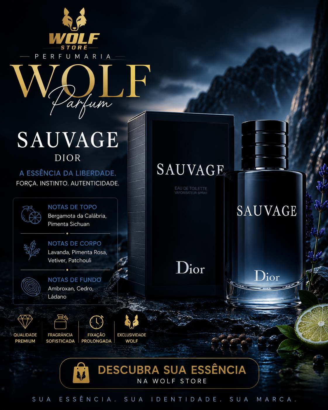Sauvage Homme EDT 100ml - Dior