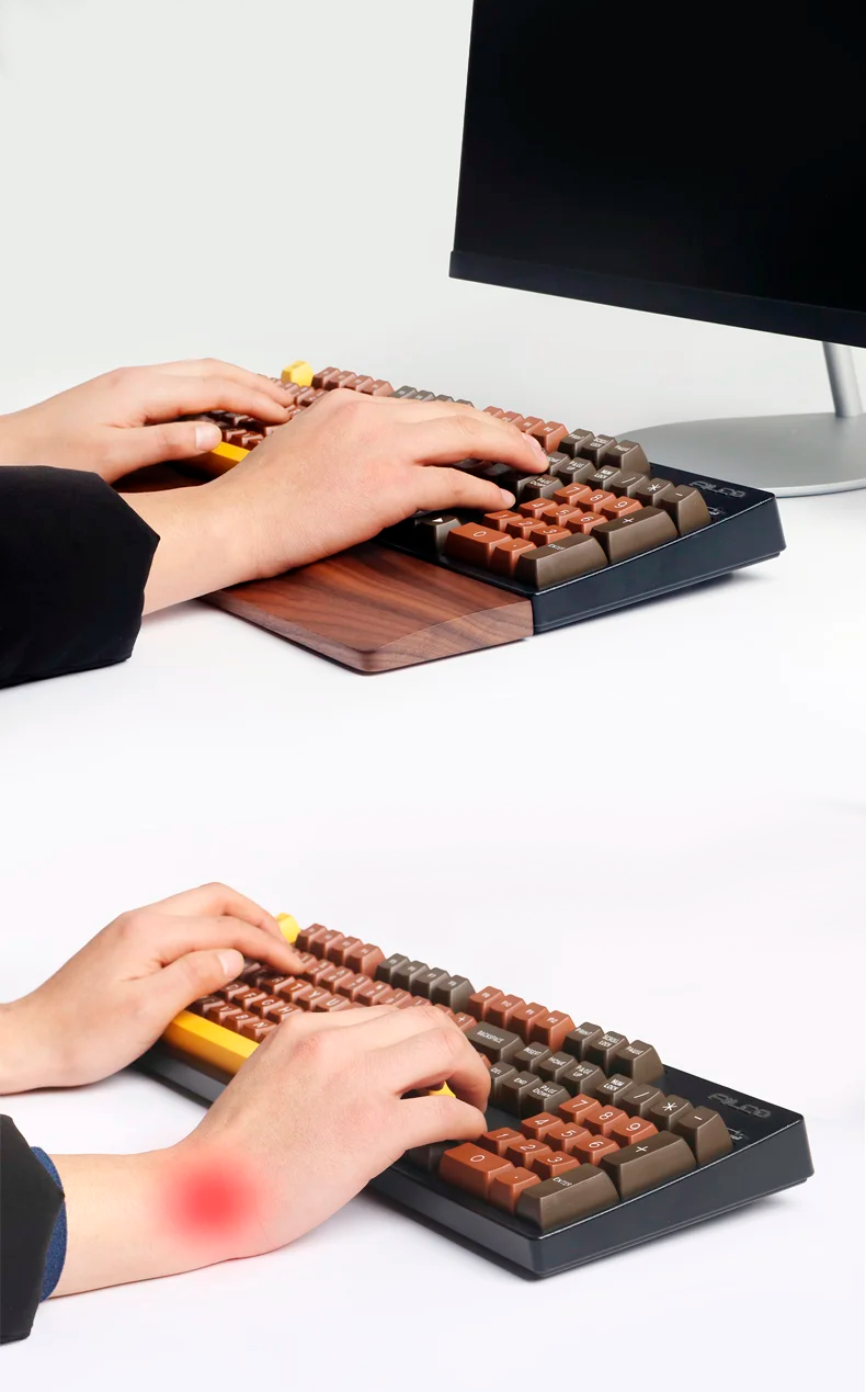 Thumbnail 3 for Walnut Wood Wrist Rest