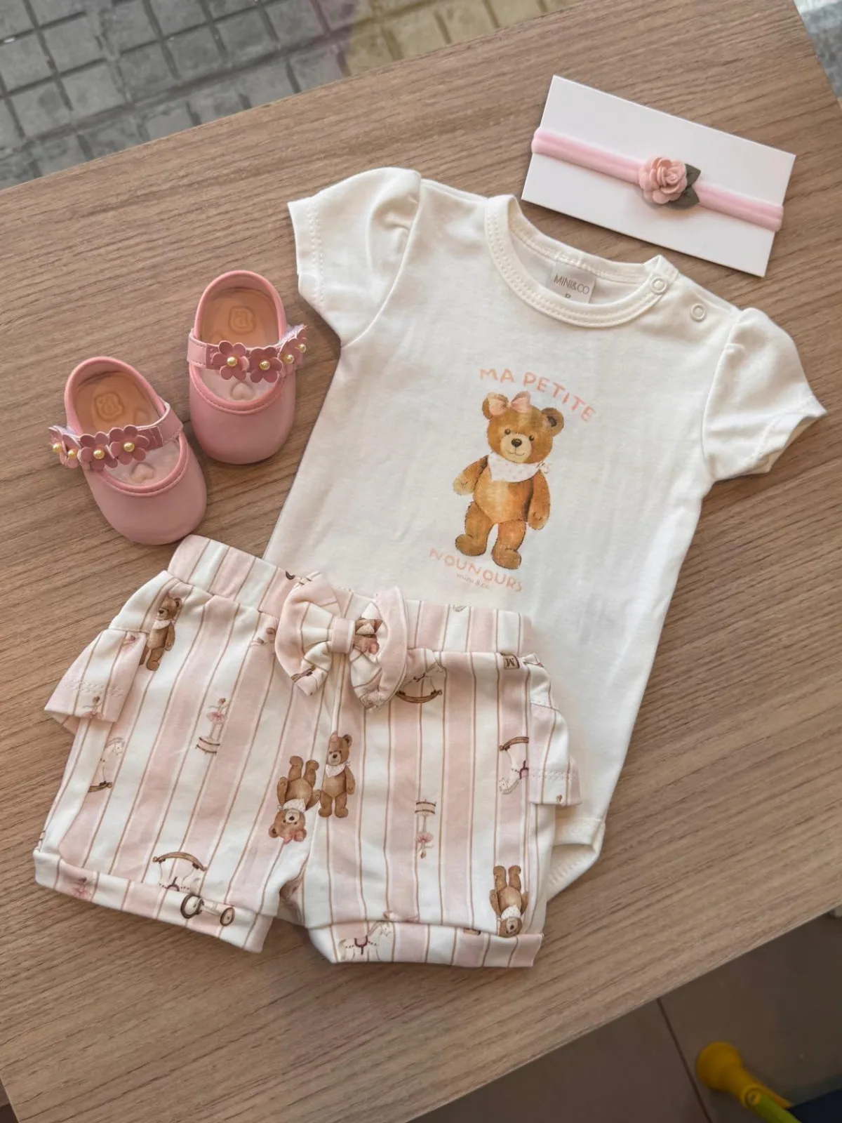 Conjunto body e short brinquedos vintage - MINI&CO