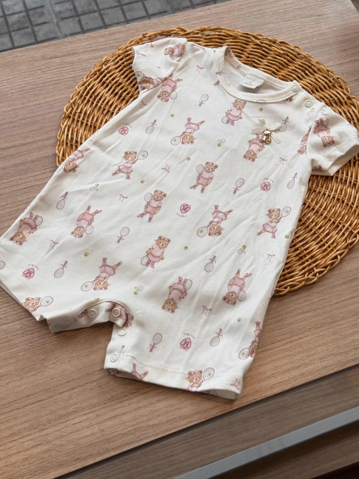 Romper ursinho tenista - MINI&CO