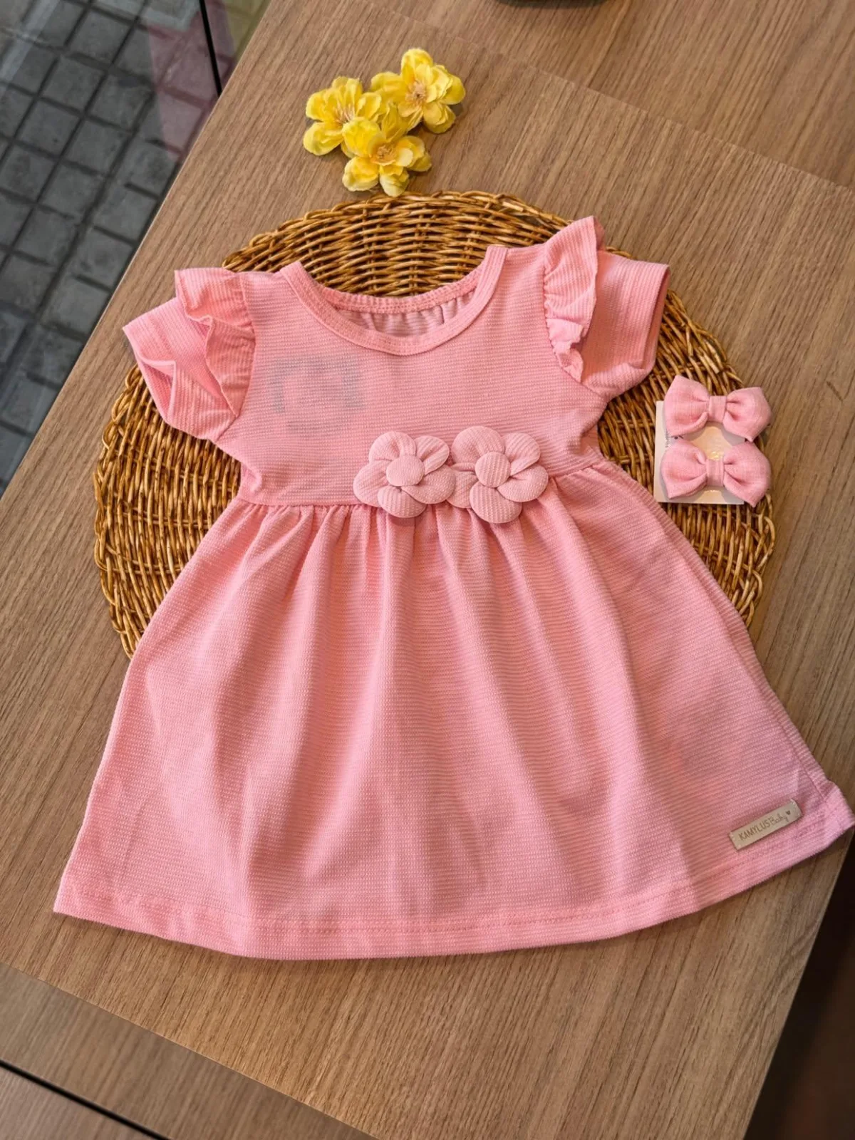Vestido Angel de malha - KAMYLUS