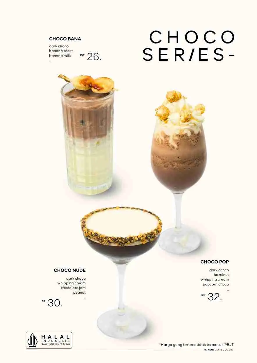 Menu Choco Series Rifnros