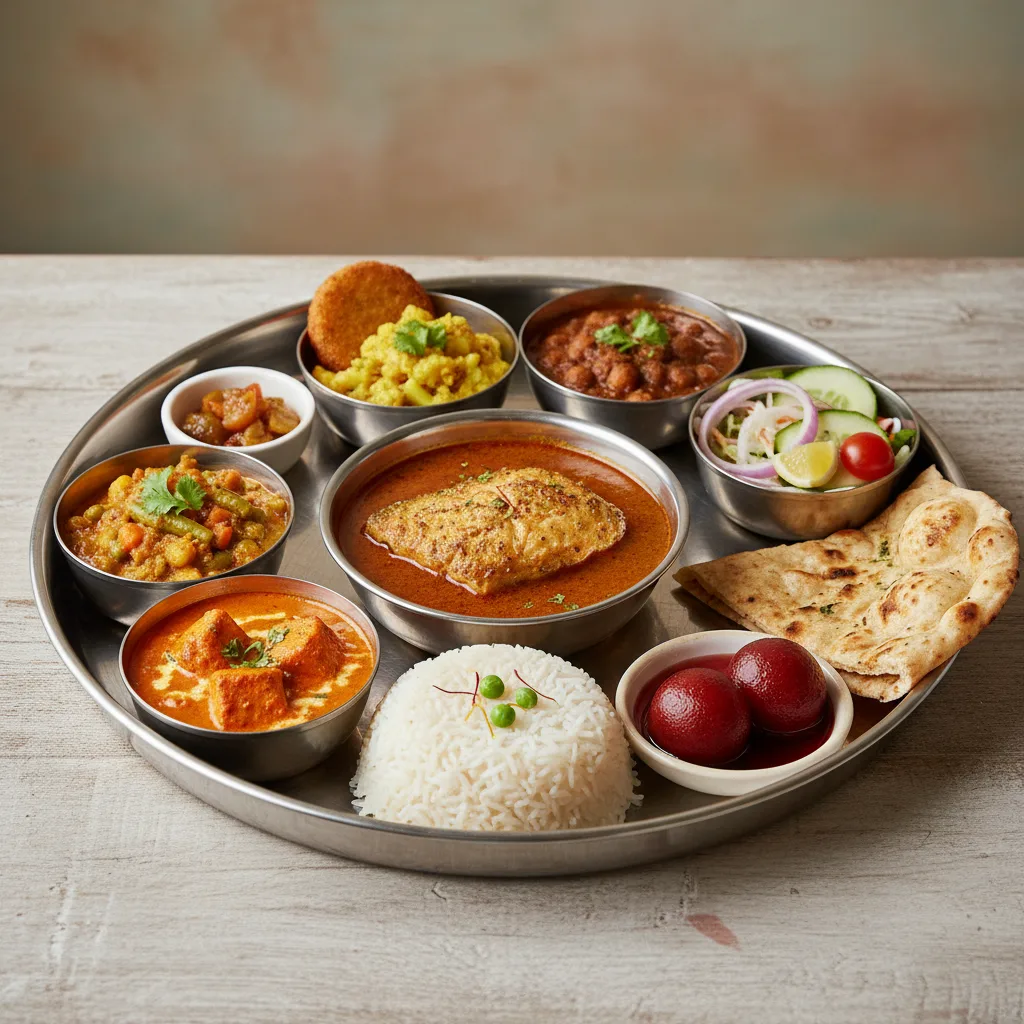 Taj Special Thali - Fish