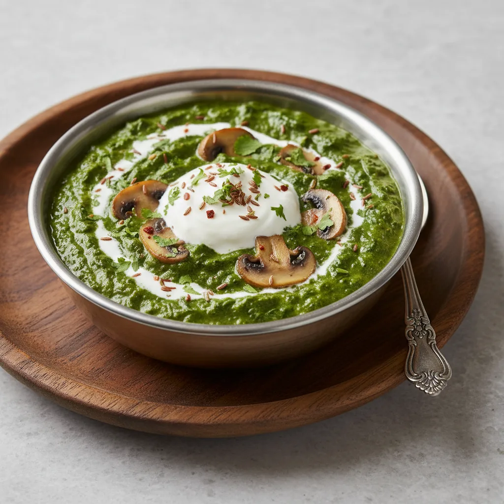 Spinach Cilantro - Mushroom