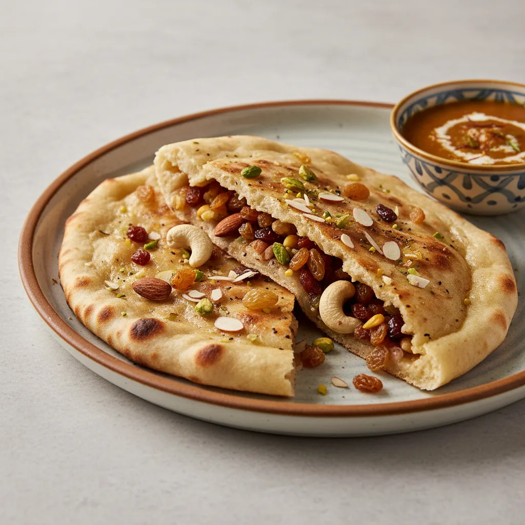 Dry Nuts Naan