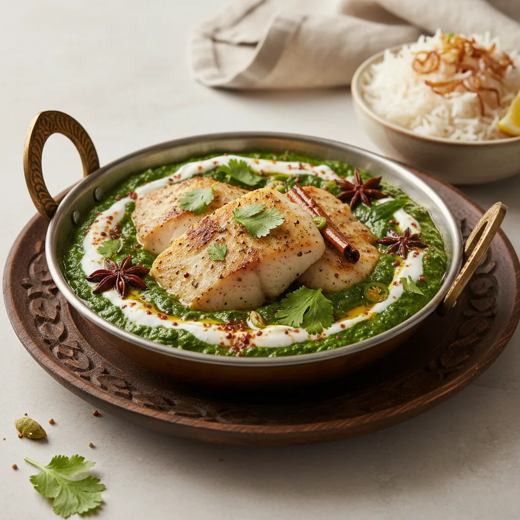 Spinach Cilantro - Fish