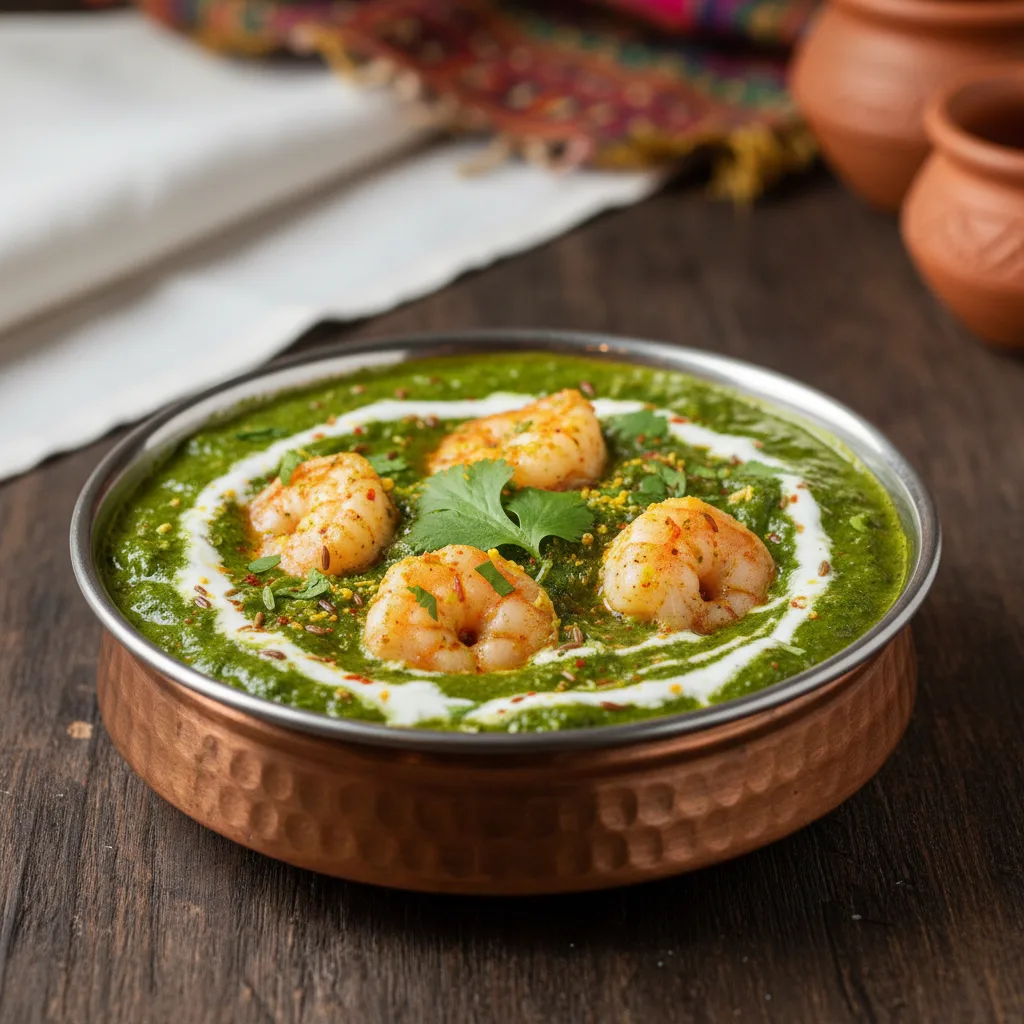 Spinach Cilantro - Shrimp