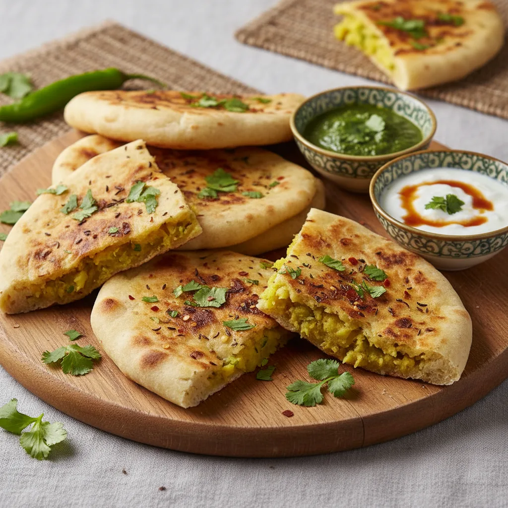 Potato Naan