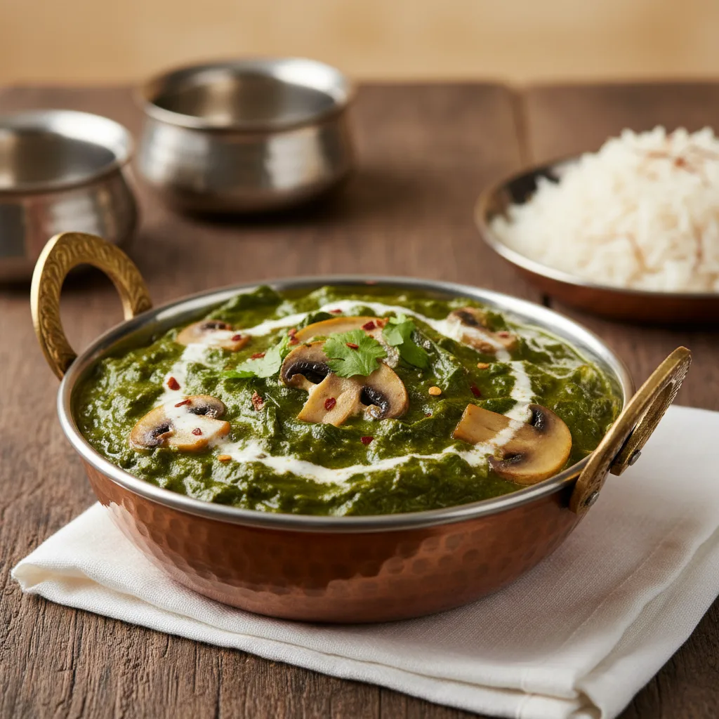Creamy Spinach - Mushroom