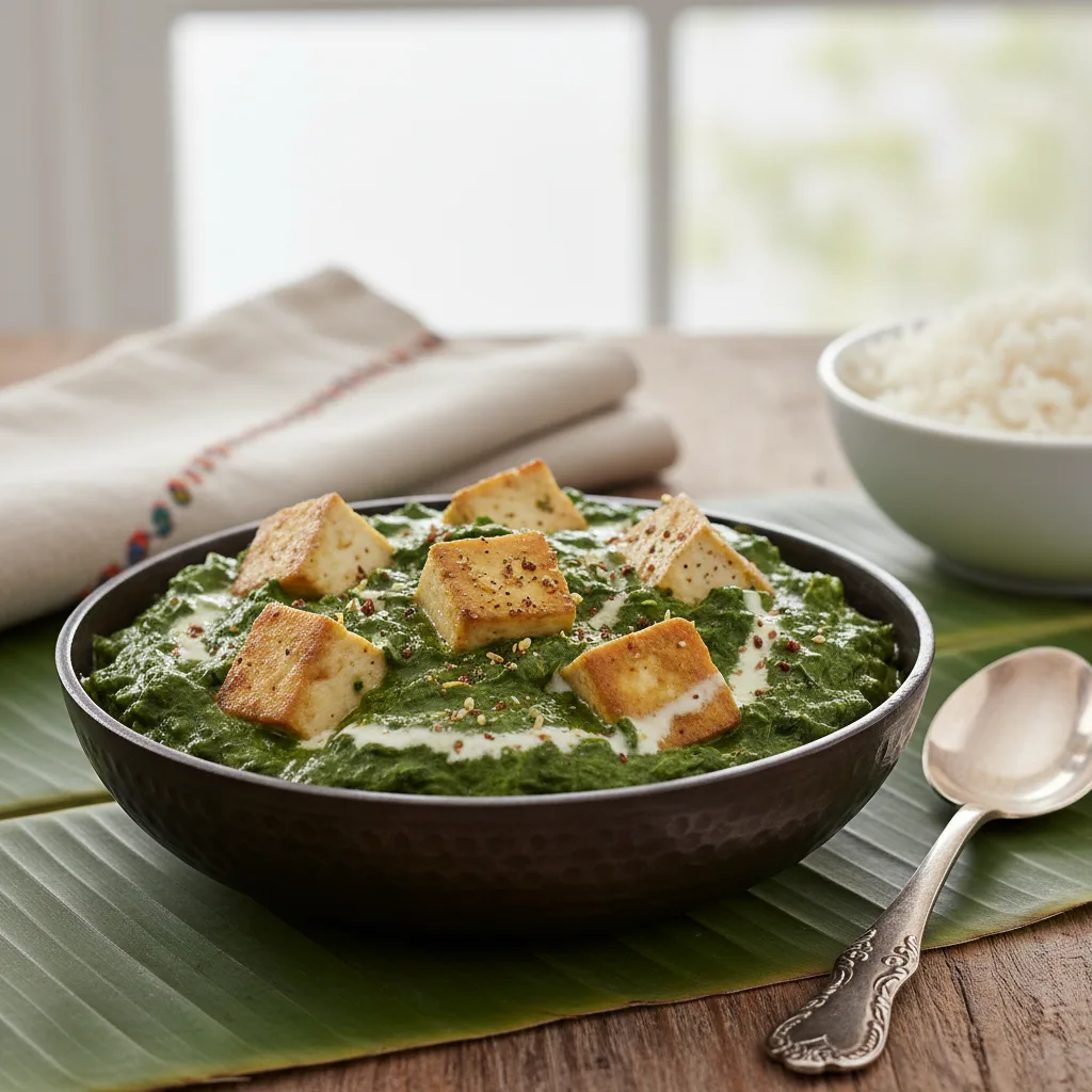Creamy Spinach - Tofu