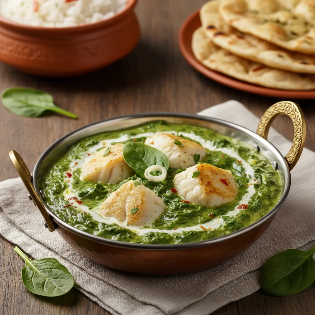 Creamy Spinach - Fish