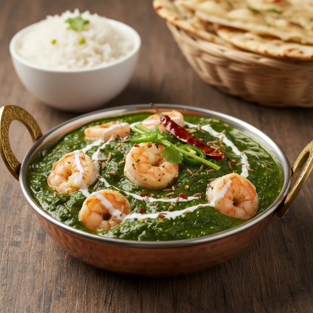 Creamy Spinach - Shrimp