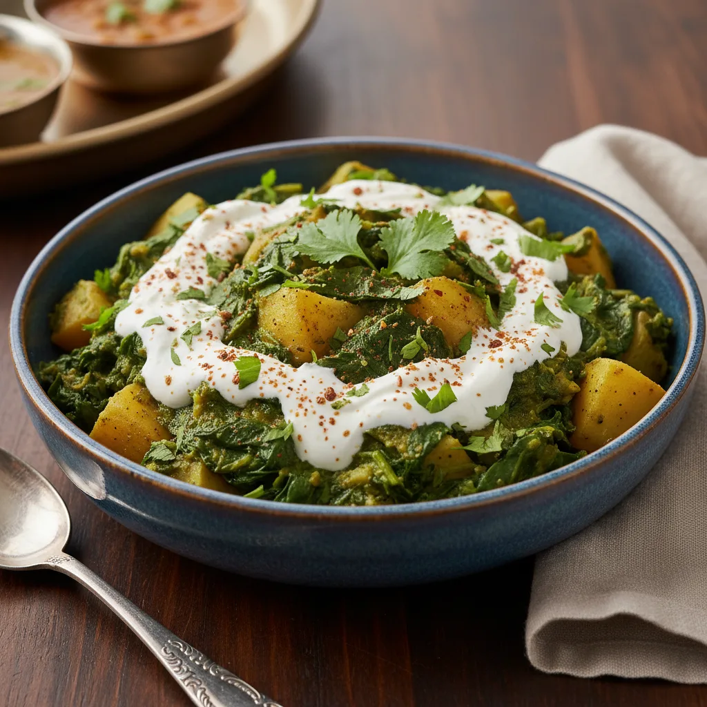 Spinach Cilantro - Potato