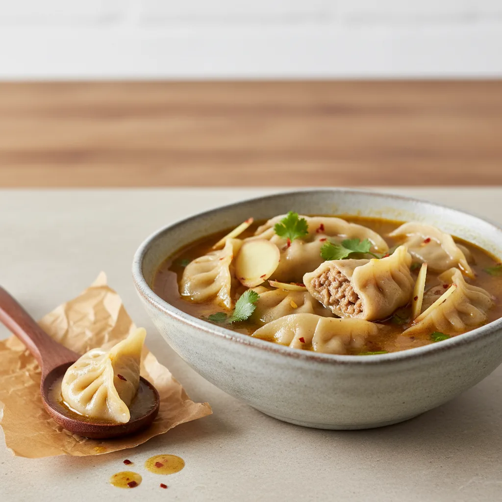 Lamb Jhol Momo