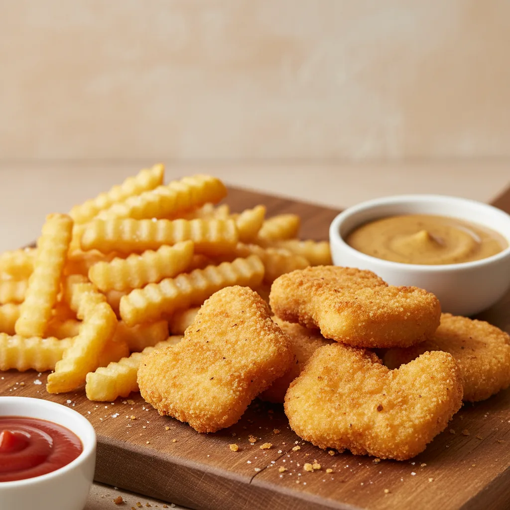 Chicken Nuggets with Fries