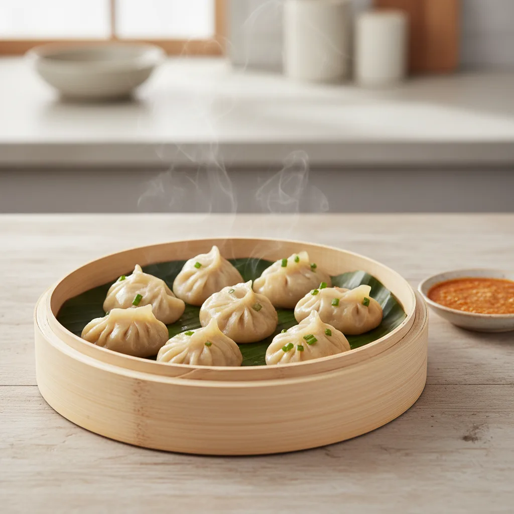 Chicken Steam Momo