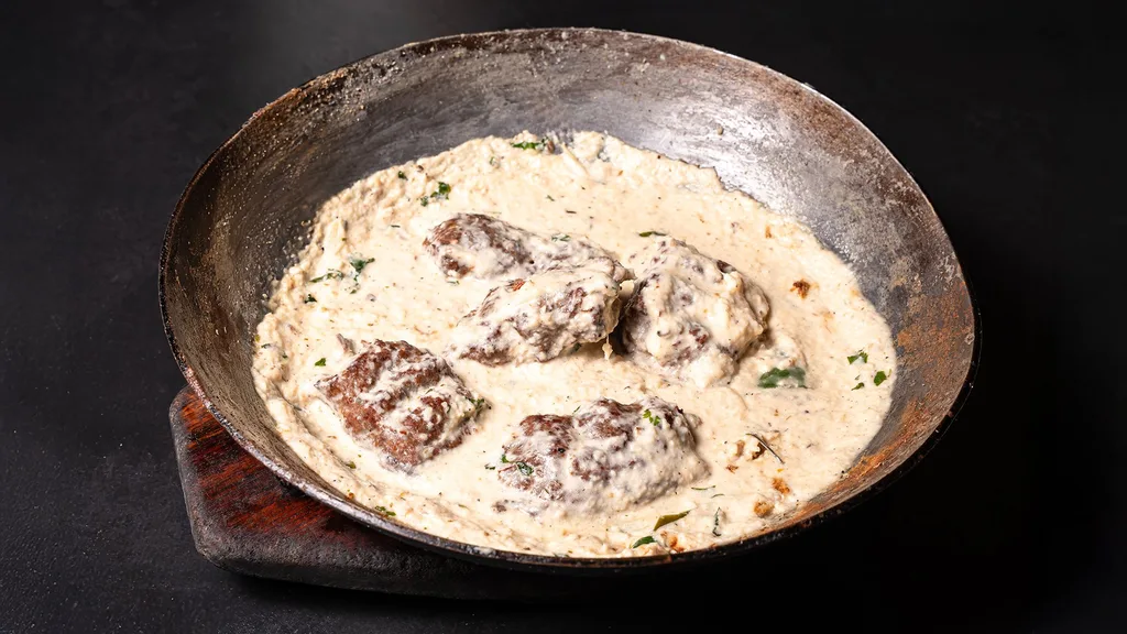 Chicken Kabab White Karahi