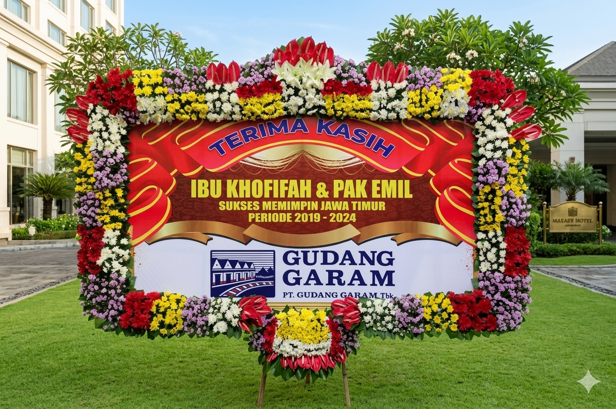 Bunga papan Premium