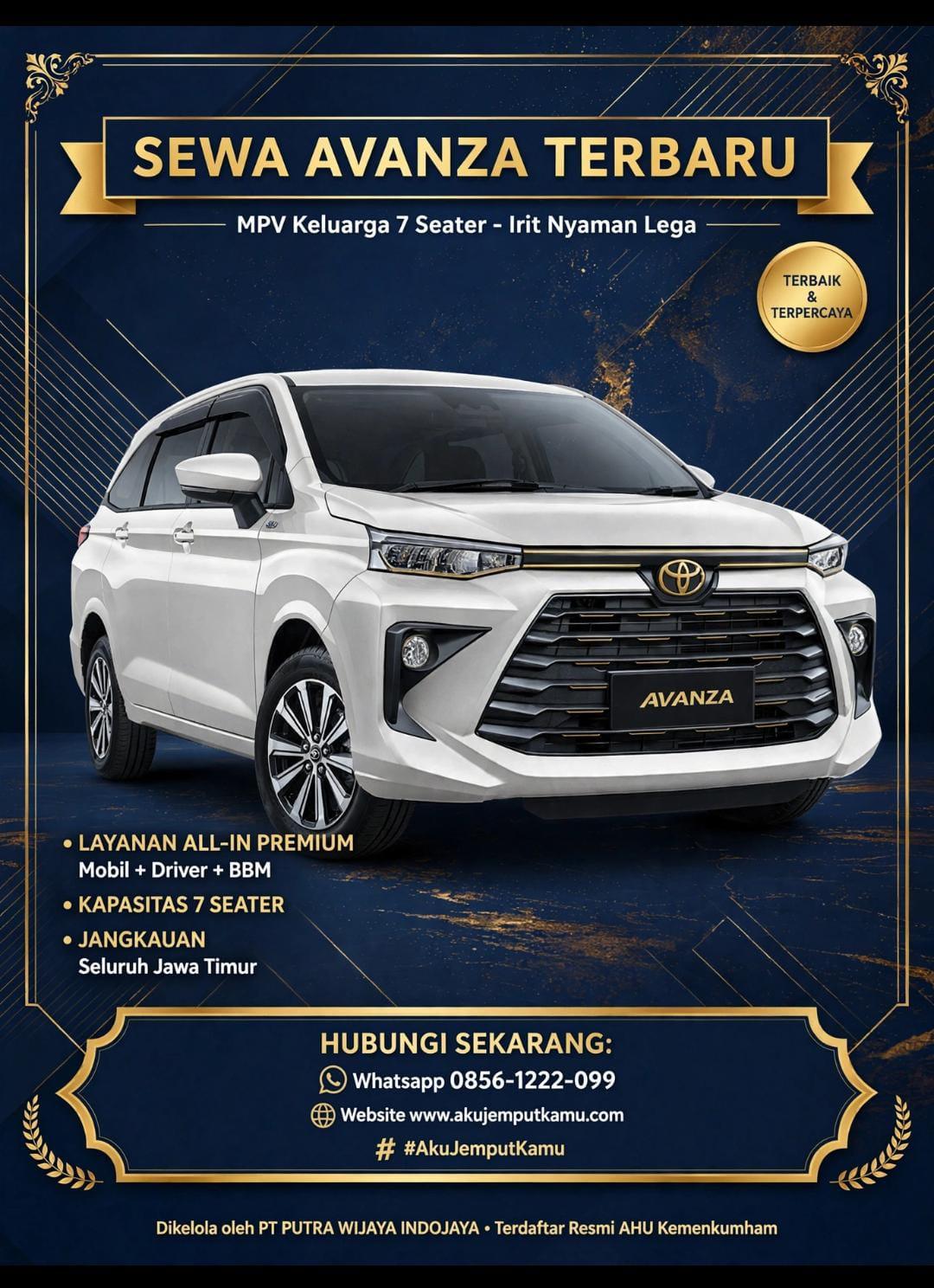 SEWA AVANZA TERBARU