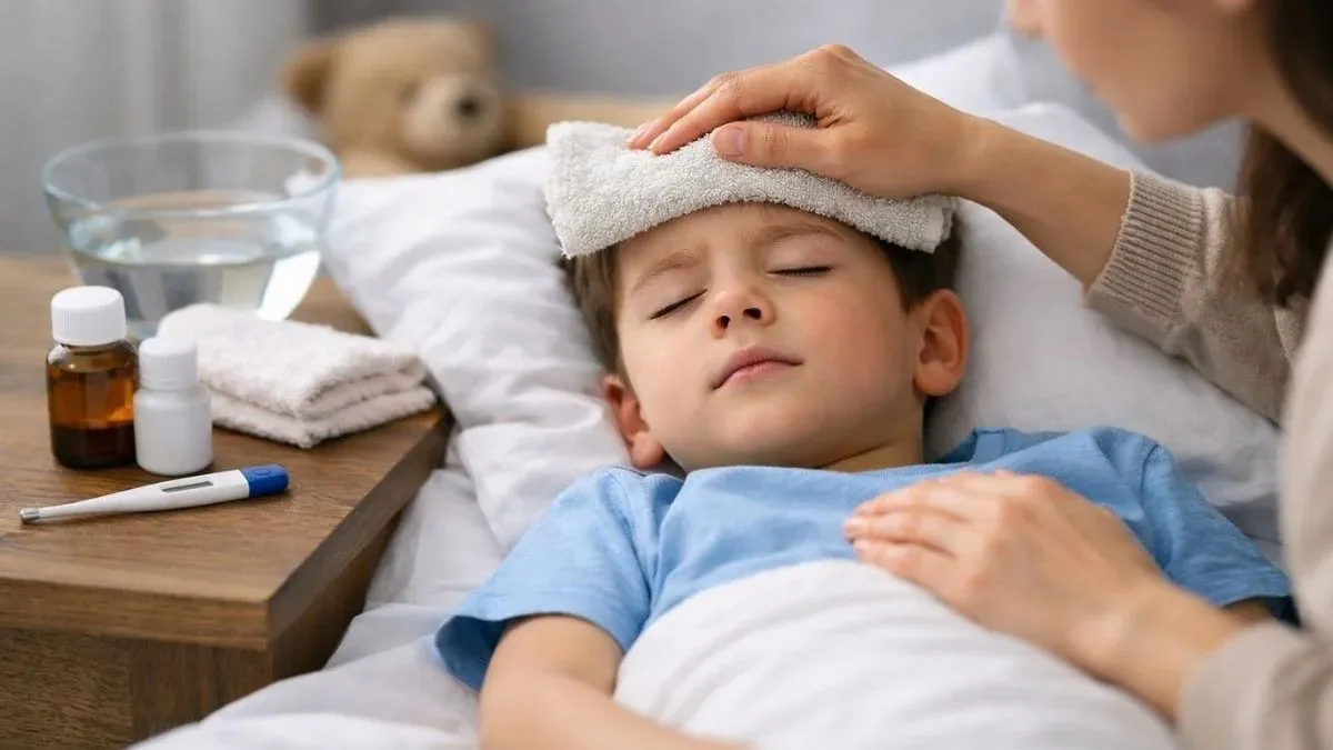 Child Fever Care: Why a Cold Cloth on the Forehead May Not Help- 5 Common Mistakes Parents Should Avoid