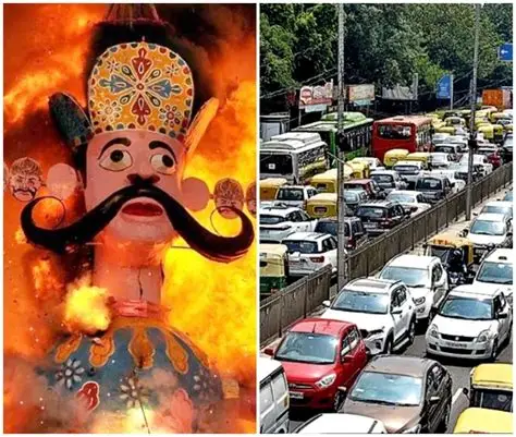 Delhi Traffic Police issues advisory ahead of Dussehra celebrations in Dwarka