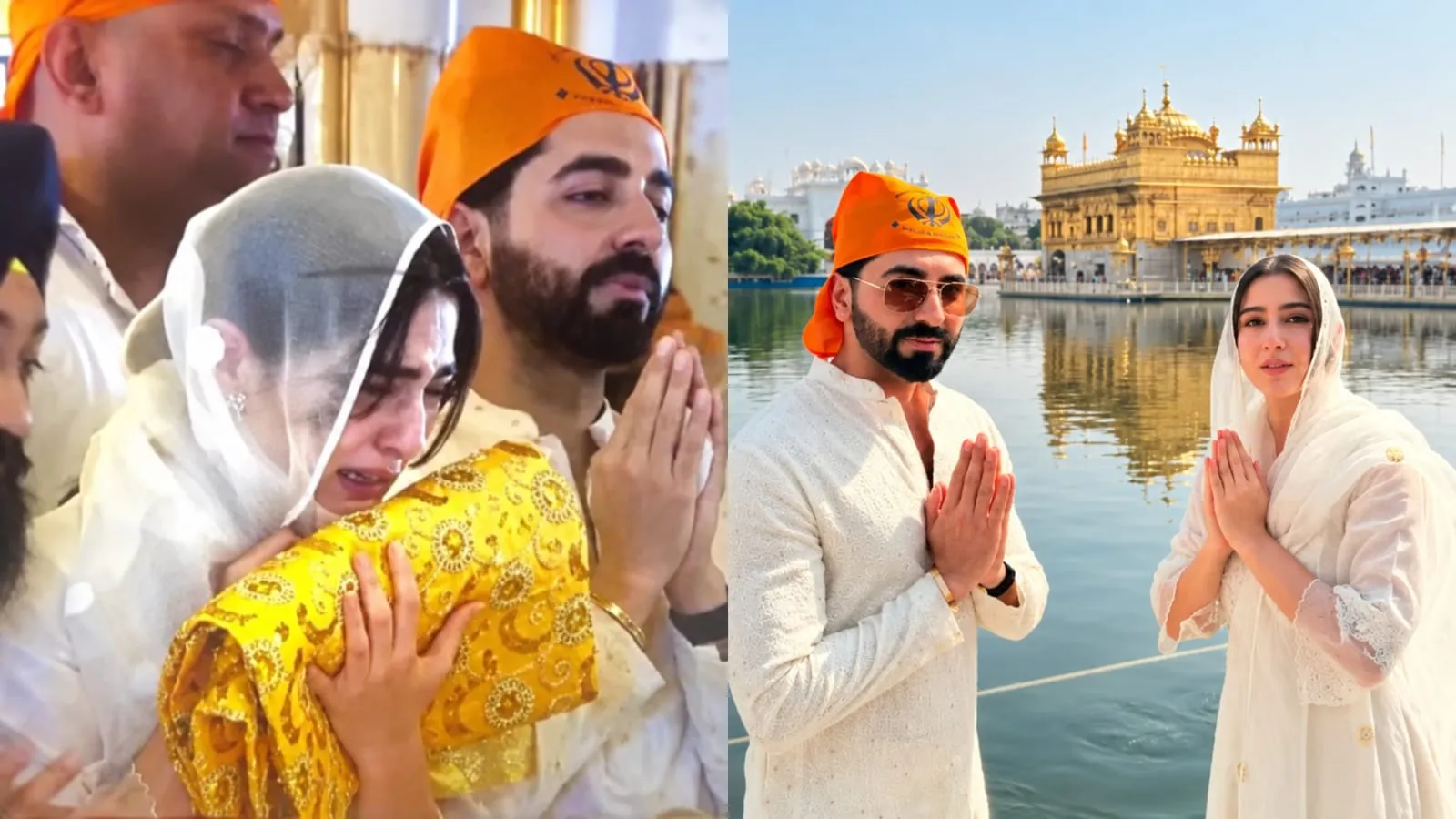 Sara Ali Khan Breaks Down at Golden Temple: Why the Actress Got Emotional During Prayer With Ayushmann Khurrana