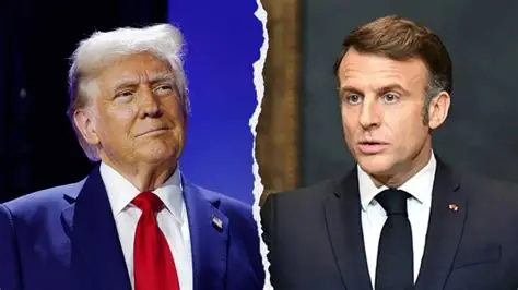 Macron takes apparent dig at Trump, Netanyahu, decries "stupid comments" over unrest in France