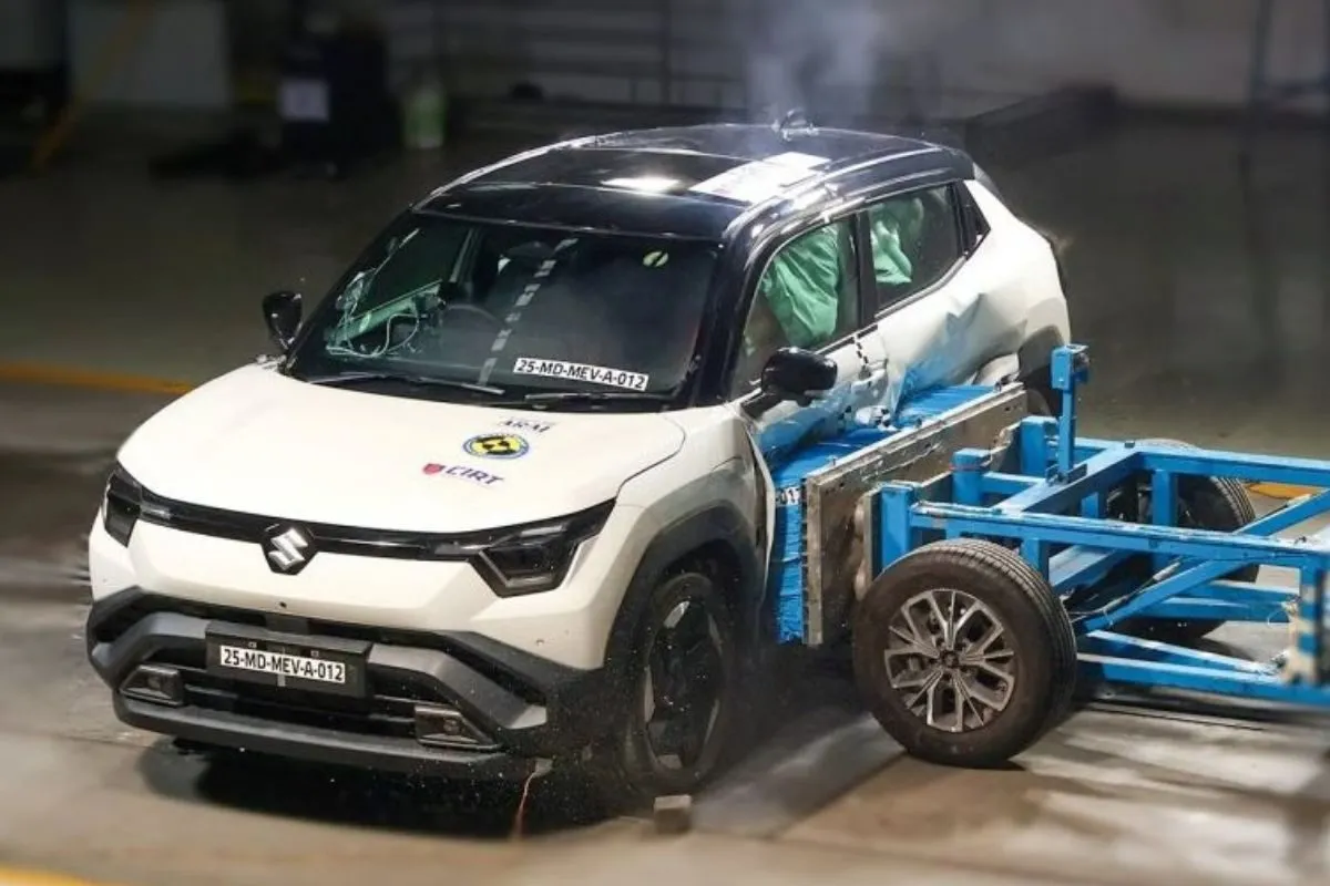 Maruti First Electric Car Safety Rating; e-Vitara Scores 4 Stars in Japan NCAP Crash Test