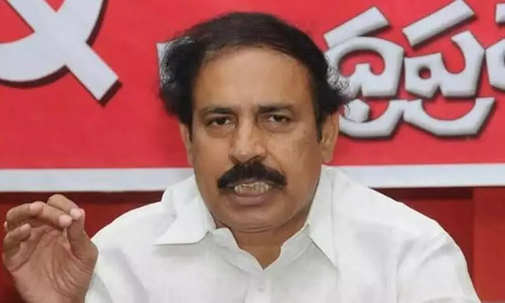 CPI leader Ramakrishna alleges attacks on opposition candidates, irregularities in nomination process in Andhra