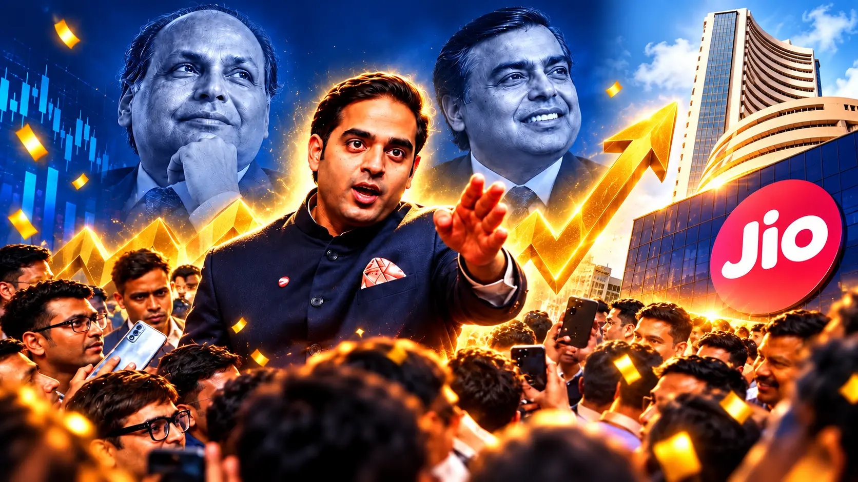 Jio Platforms IPO Sets Major Record with Over 10 Million Applications