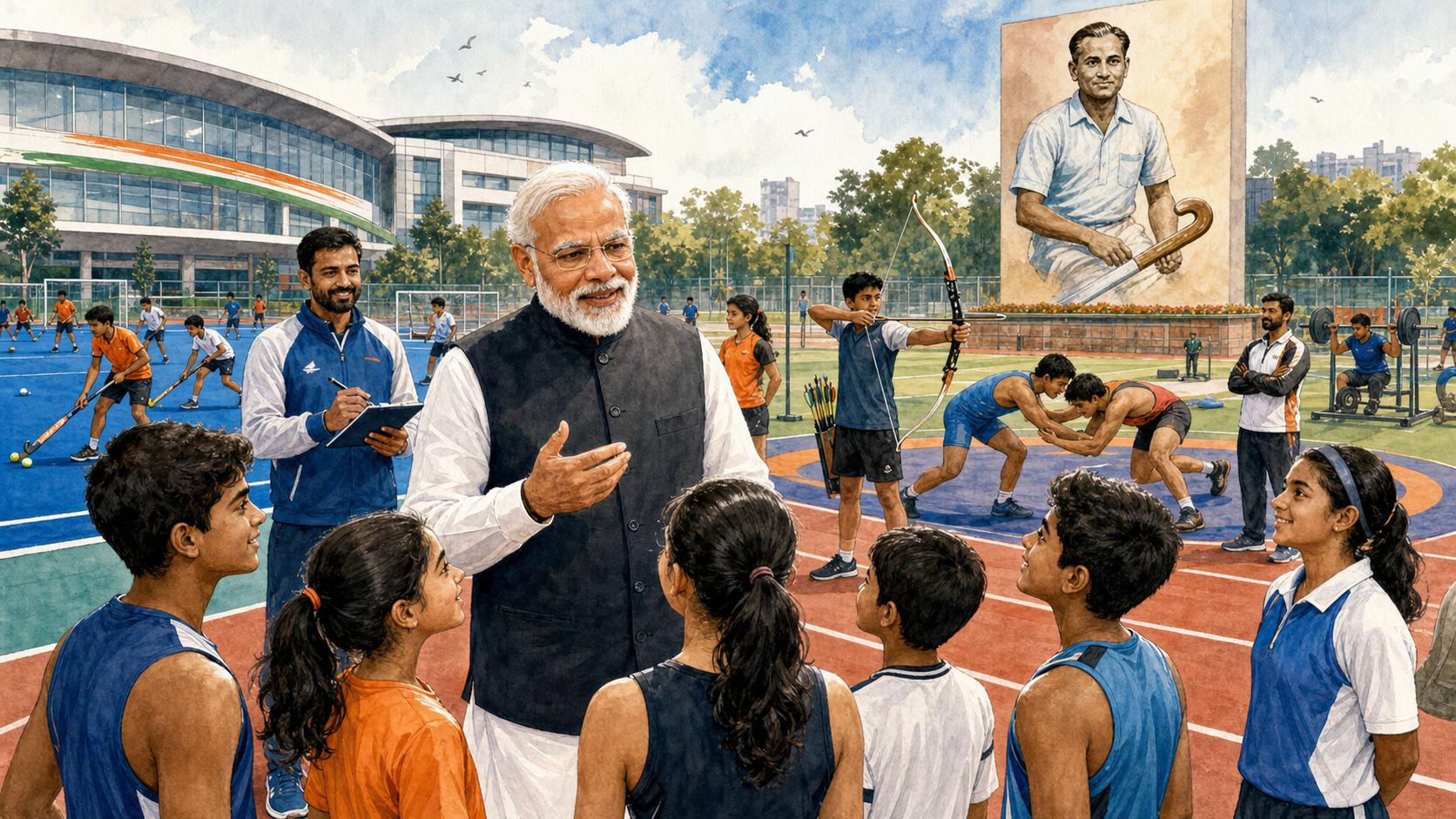 From Playground to Podium: National Sports Day Must Build India’s 2036 Generation