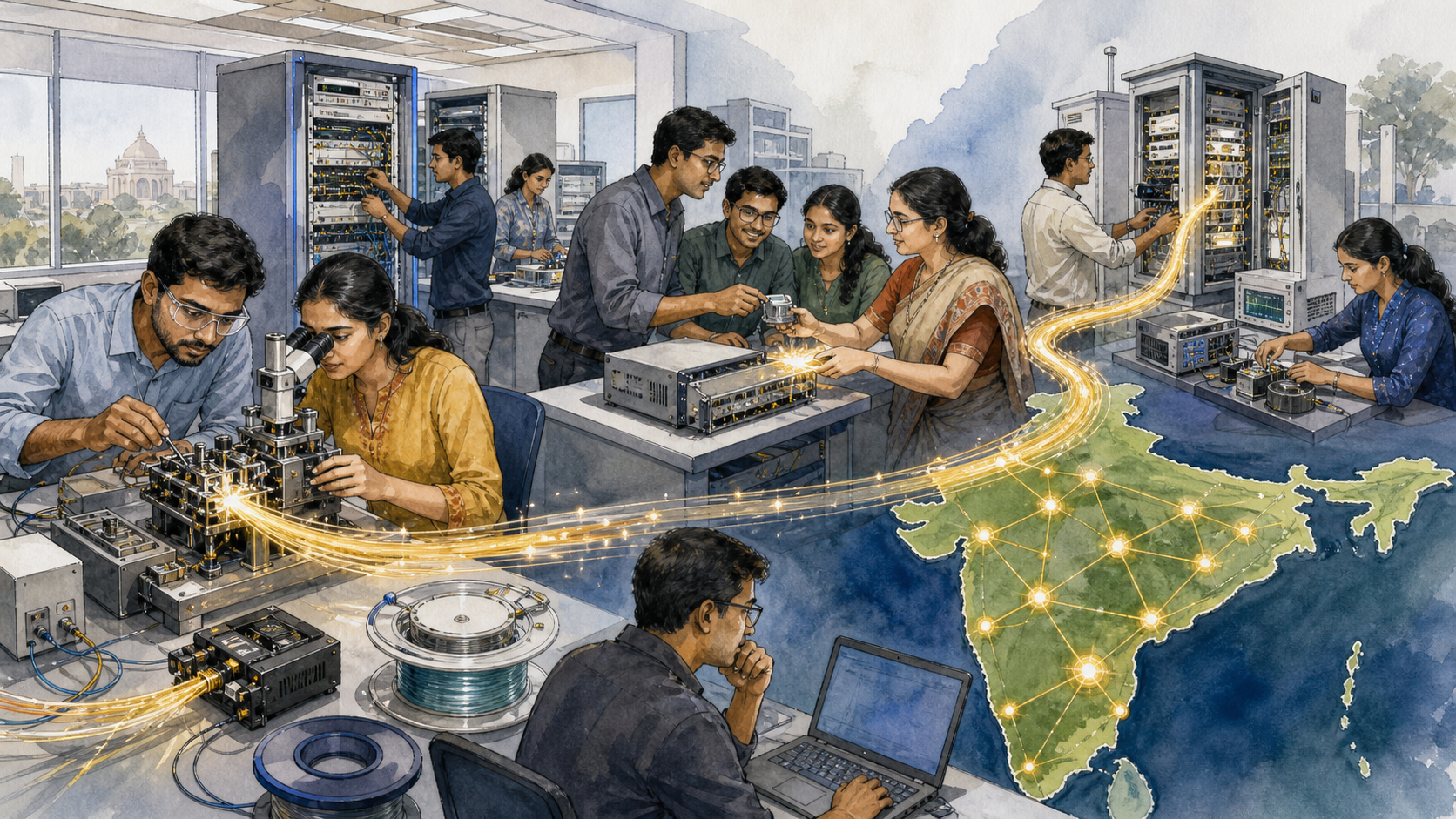 The Fibre Test Before the Market: C-DOT’s New Lab Can De-Risk Indian Telecom Innovation
