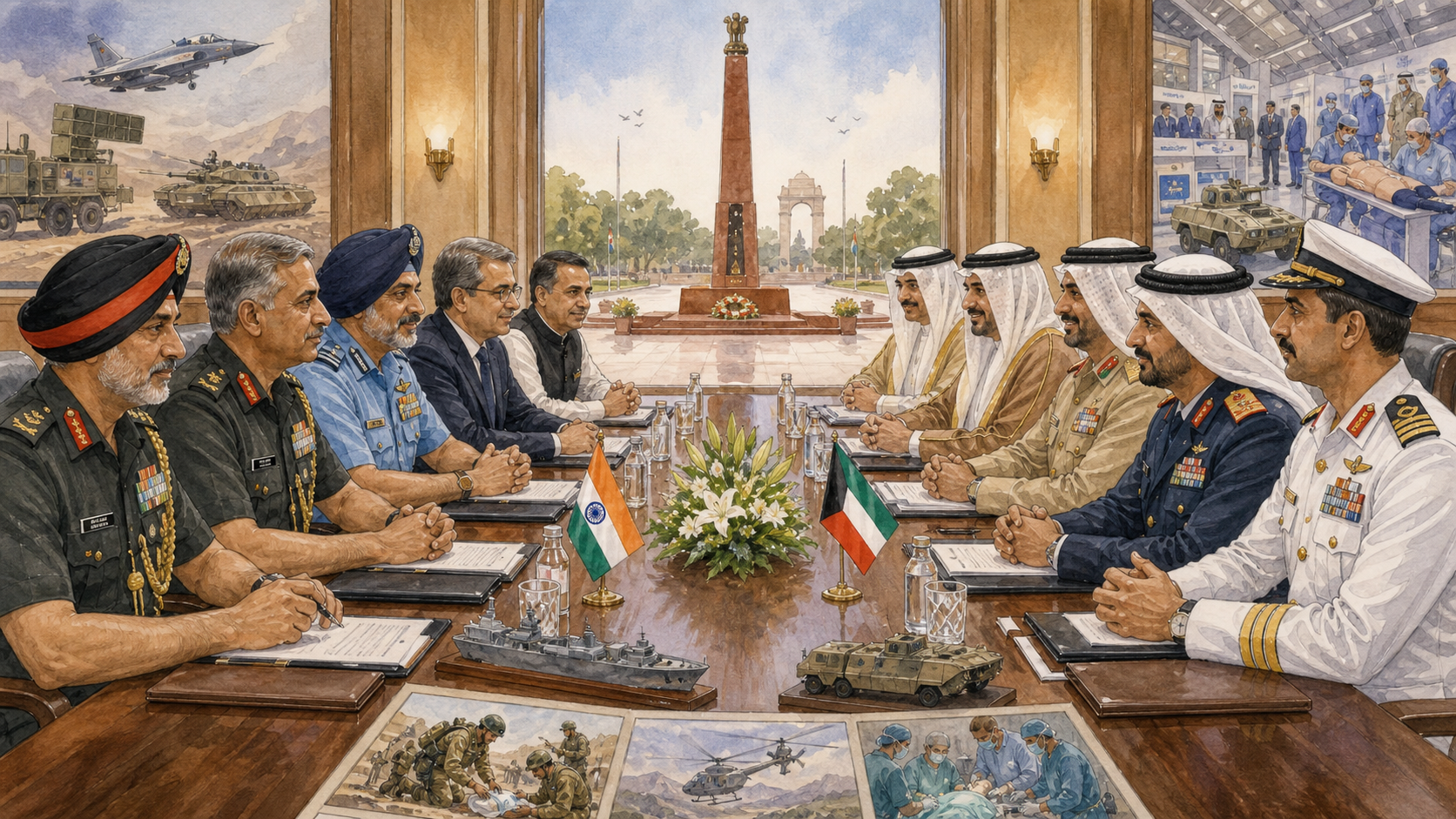 India-Kuwait Defence Committee Opens a Practical Gulf Partnership Beyond the Ceremony