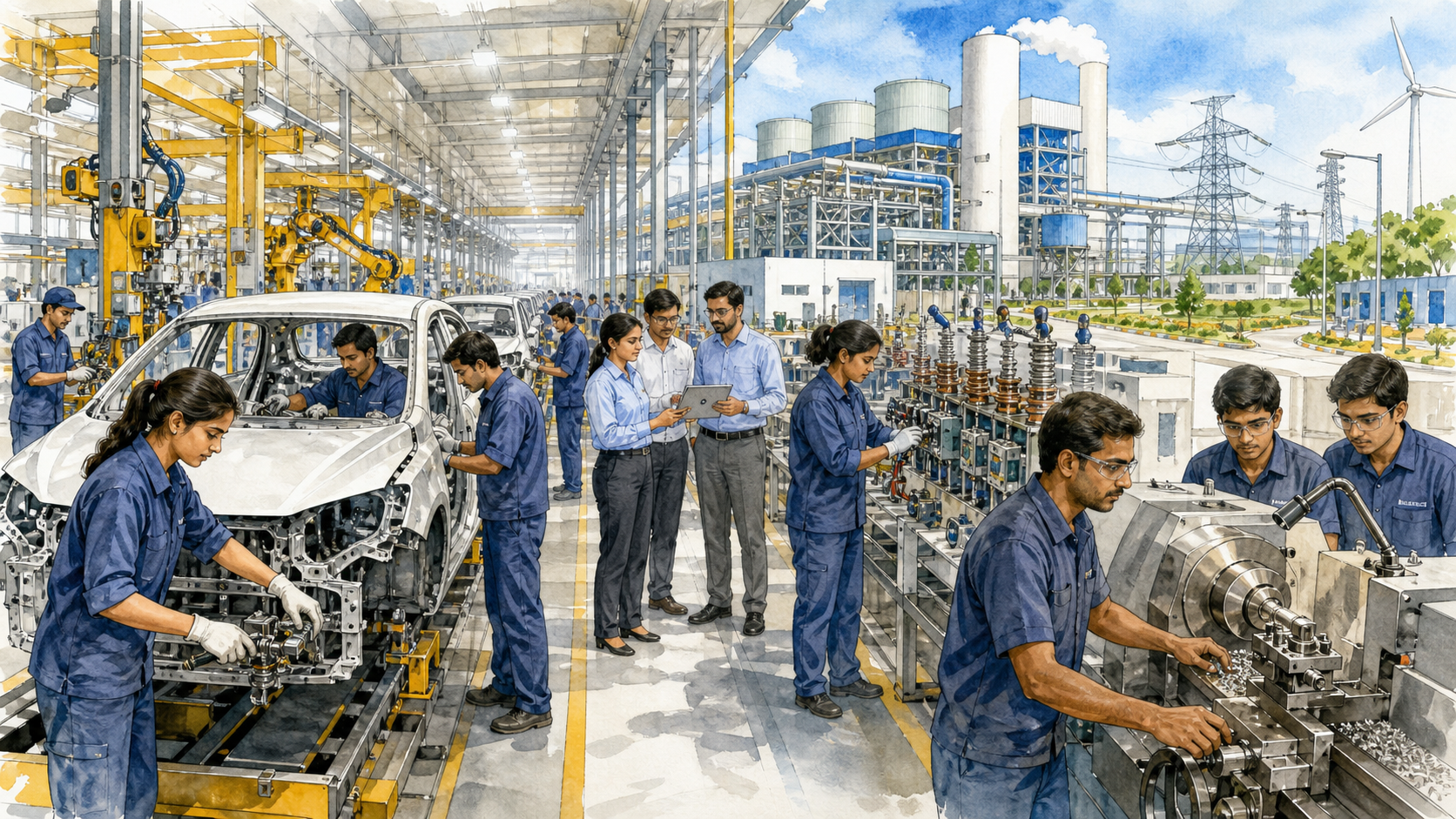 Factory Momentum Broadens: What India’s 6.7% July Industrial Growth Really Says