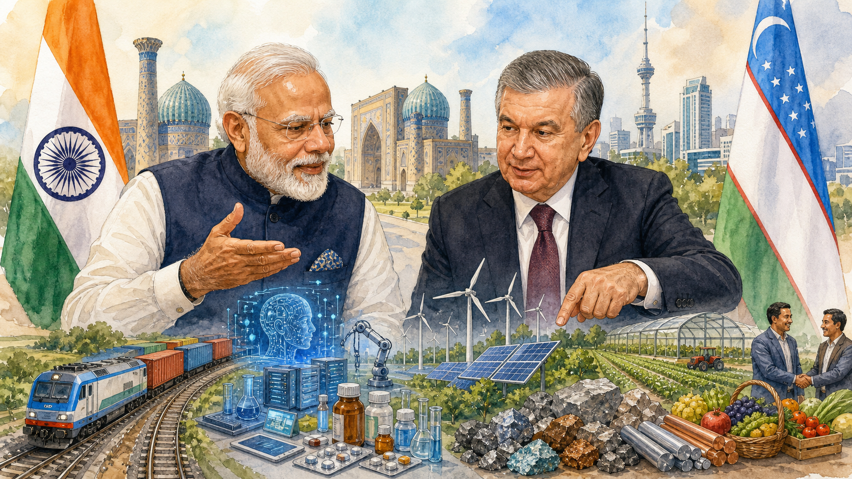 Modi's Uzbekistan Visit Turns Central Asia Strategy into a Delivery Agenda